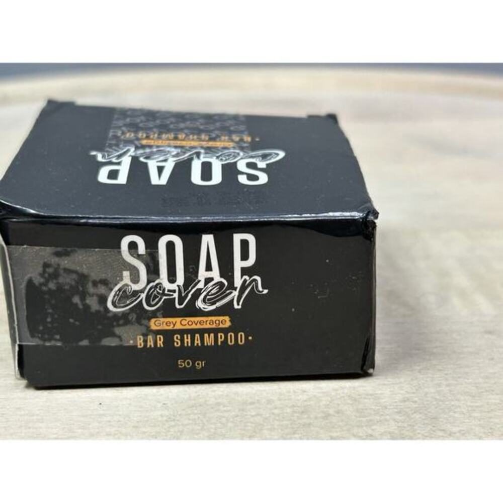 Soap Cover Grey Coverage Bar Shampoo 50 Gram - Picture 2 of 7